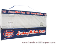 10 x 20 Custom Tent - Jersey Mike's Subs